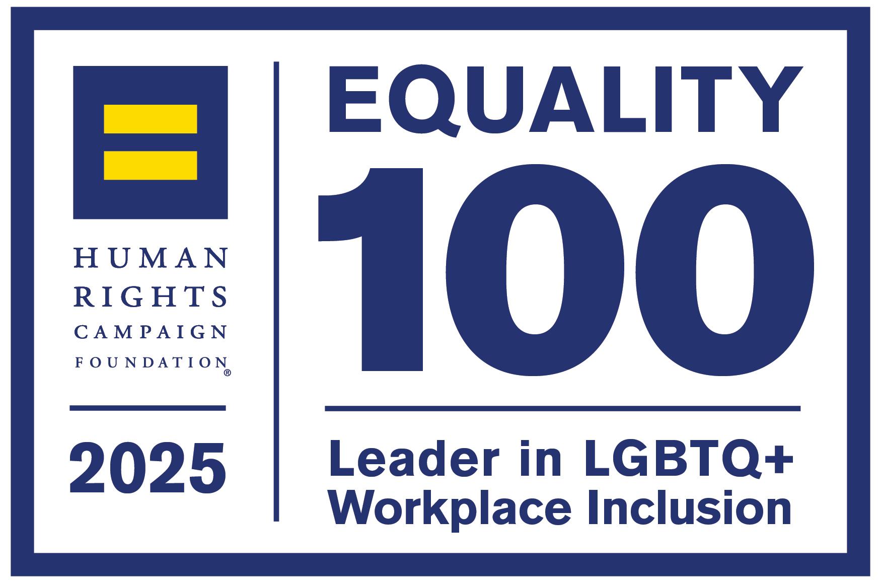 Epic scored 100 on the 2025 Corporate Equality Index